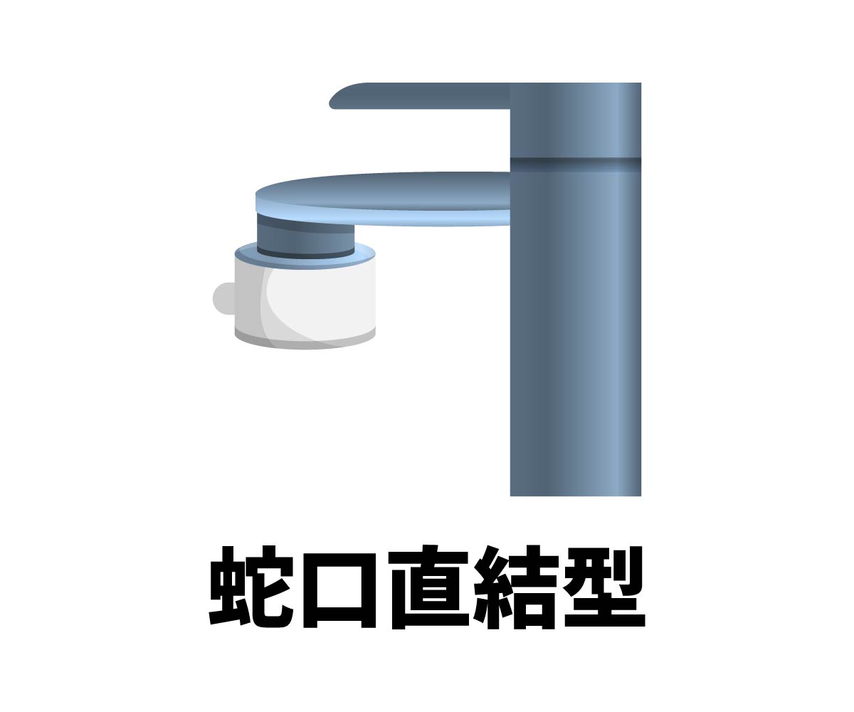 「蛇口直結型浄水器」画像