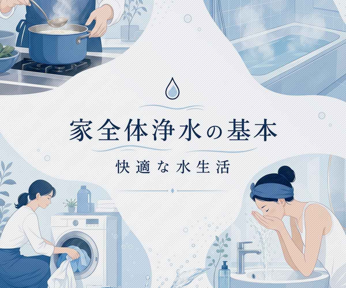 家全体浄水（家中・家ごと・家丸ごと）の基本とメリット【初心者ガイド】画像